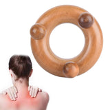 Instrument de massage anti-stress en bois.